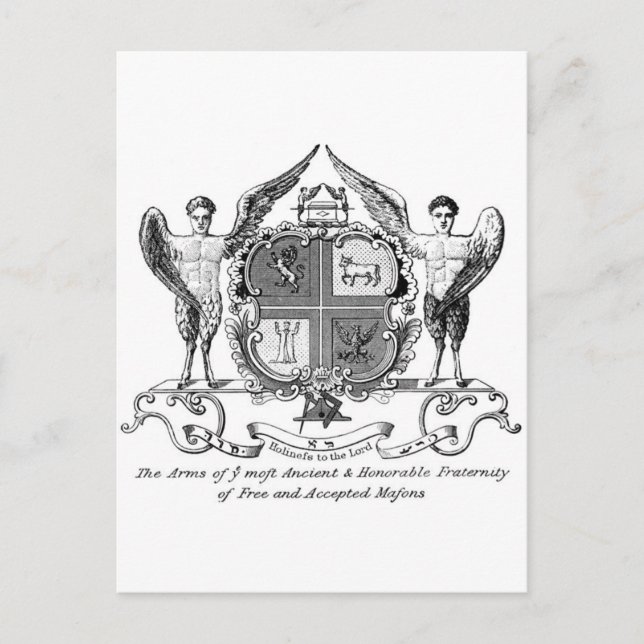 Postal Freemason (Anverso)