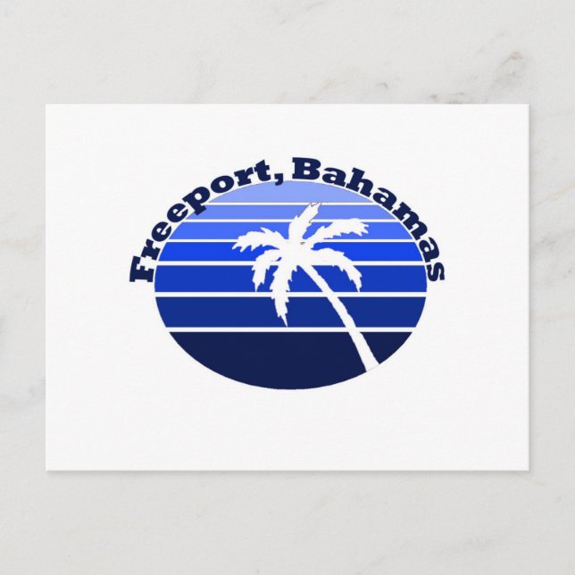 Postal Freeport, Bahamas (Anverso)