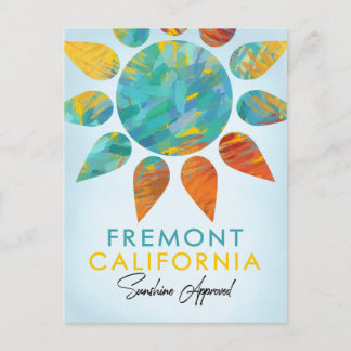 Postal Fremont California Sunshine Travel