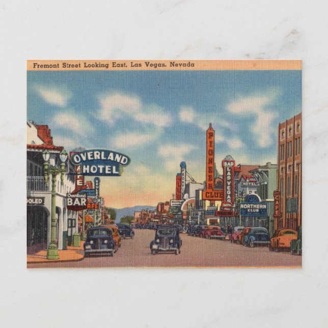 Postal Fremont Street, Las Vegas, Nevada (Anverso)