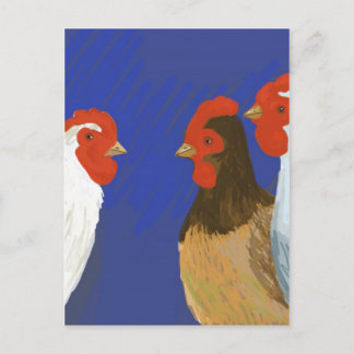 Postal french hens