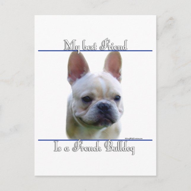 Postal Frenchie Best Friend 2 (Anverso)
