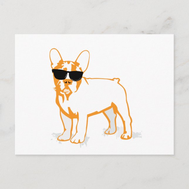 Postal Frenchie Howlelu (Anverso)