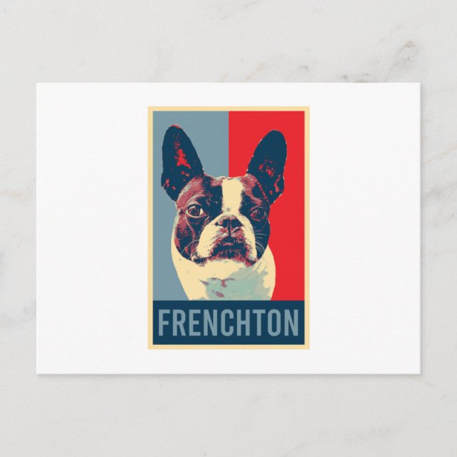 Postal Frenchton Dog (Anverso)