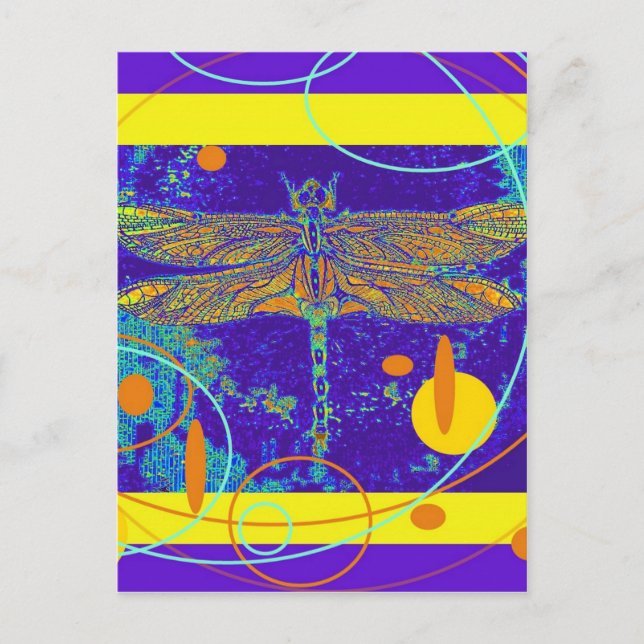 Postal Freno de oro místico celestial de Sharles (Anverso)