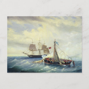 Postal Frente a la costa de la isla de Nargen