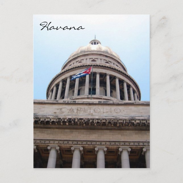 Postal frente de capitolio (Anverso)