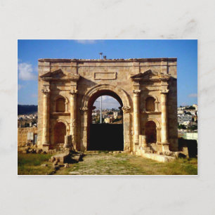 Postal Frente de estructura romana