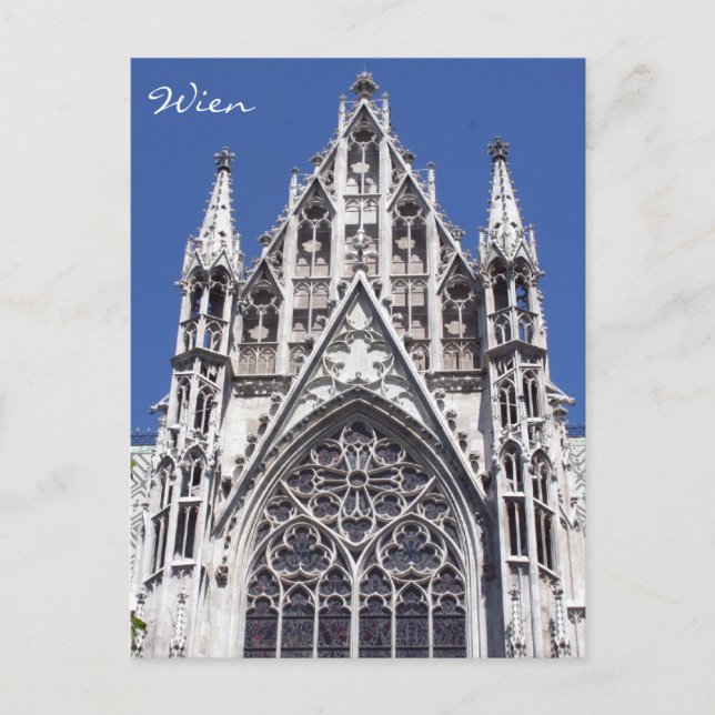 Postal frente de viena votiva (Anverso)