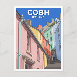 Postal Frente marítimo de Cobh, Condado de Cork Irlanda R