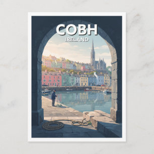 Postal Frente marítimo de Cobh, condado de Cork Irlanda R