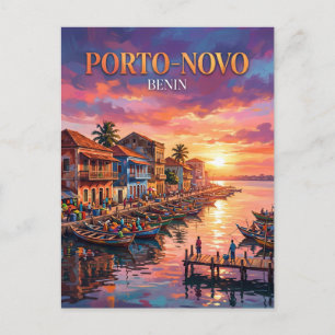 Postal Frente marítimo de Porto-Novo Benín