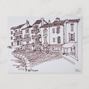 Postal Frente marítimo de Saint-Tropez   Saint-Tropez, Fr