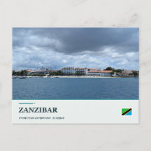 Frente marítimo de Stone Town en Zanzíbar