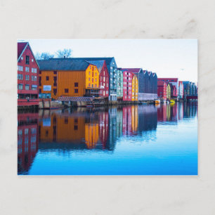 Postal Frente marítimo de Trondheim, Noruega