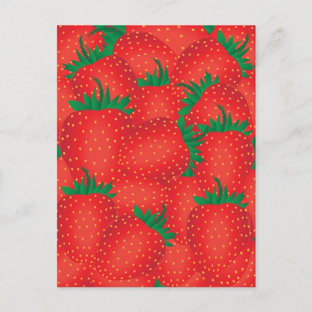 Postal Fresas (Anverso)