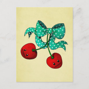 Postal Fresas dulces