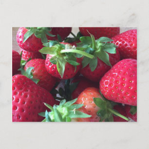 Postal Fresas Dulces