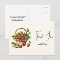 Fresas Frescas en una Cesta de Mimbre Gracias