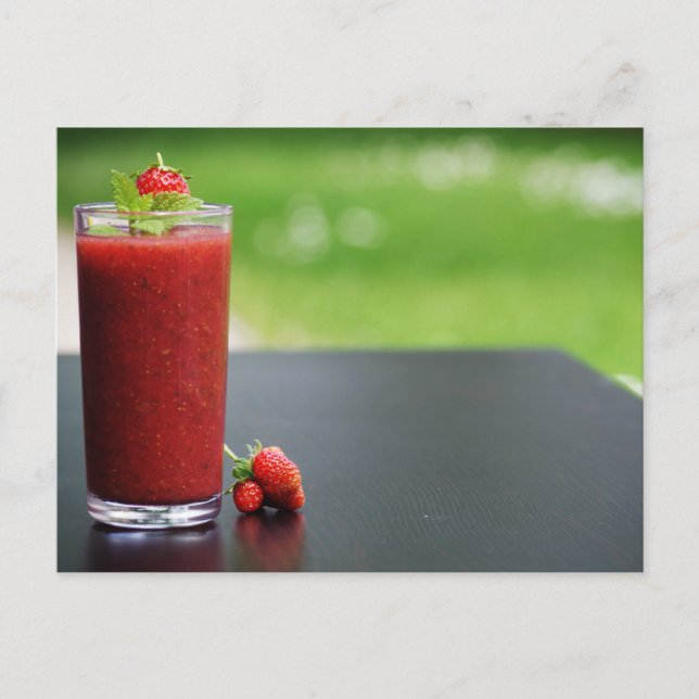 Postal Fresas maravillosas (Anverso)