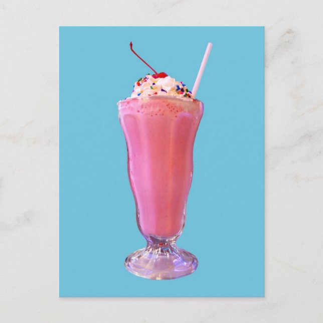 Postal Fresberry Milkshake (Anverso)