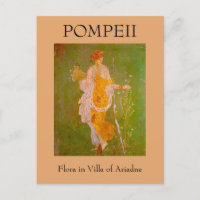 Fresco de Flora en Villa de Ariadne, Pompeya