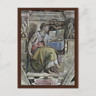 Postal Fresco De Techo Para La Historia De La Creación En