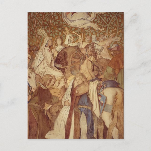 Postal Fresco, Elisabeth-Galerie, Castillo de Wartburg (Anverso)