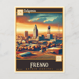 Postal Fresno, California   Vintage