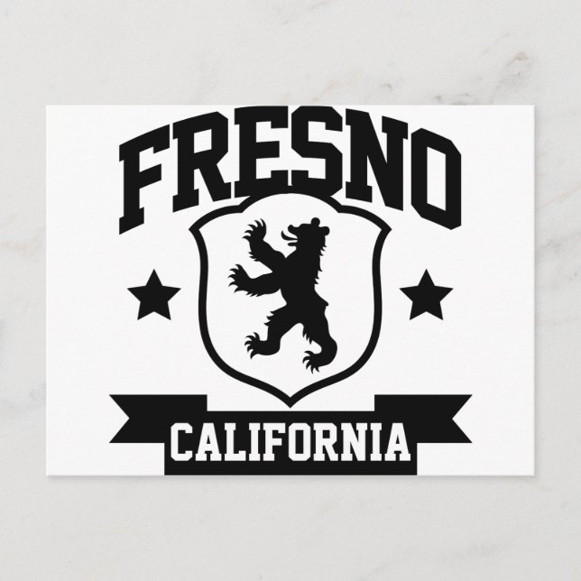 Postal Fresno Heraldry (Anverso)