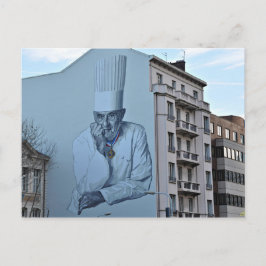 Postal Fresque Paul Bocuse - Mur Pint - Lyon