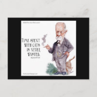 Freud y Cita sobre gatos