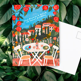 Postal Freude Neuen Haus schöne Landschaft