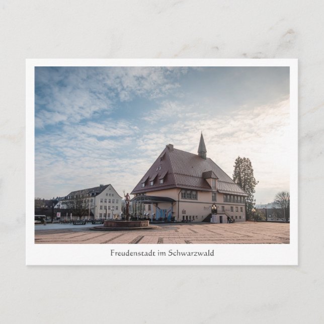 Postal Freudenstadt Alemania (Anverso)