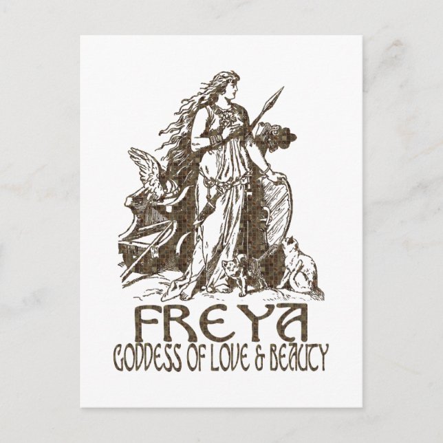 Postal Freya (Anverso)