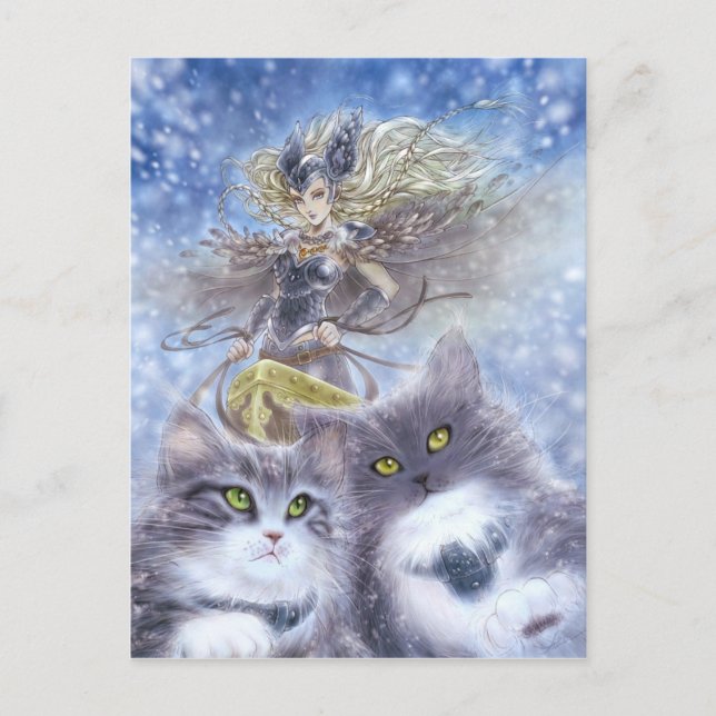 Postal Freyja Postcard (Anverso)