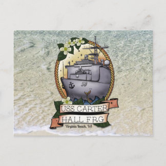 postal FRG de USS Carter Hall