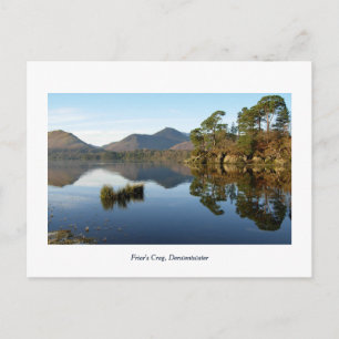Postal Friar's Crag, Derwentwater: Distrito del Lago, Cum