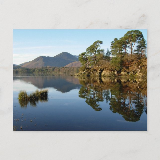 Postal Friar's Crag, Derwentwater: Distrito del Lago, Cum (Anverso)