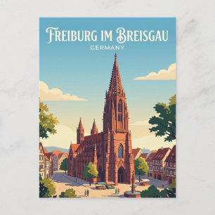 Postal Friburgo de Brisgovia Alemania