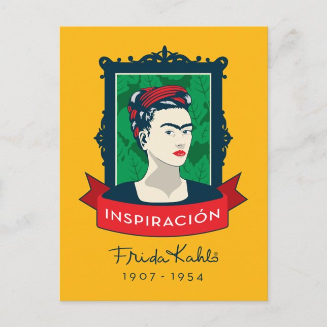 Postal Frida Kahlo | Inspiración (Anverso)