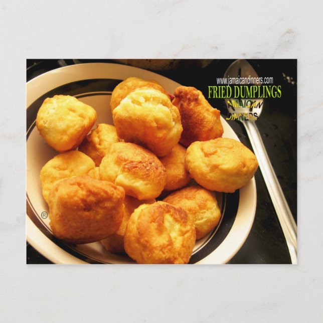 Postal Fried Dumplings Johnny Cake (Anverso)