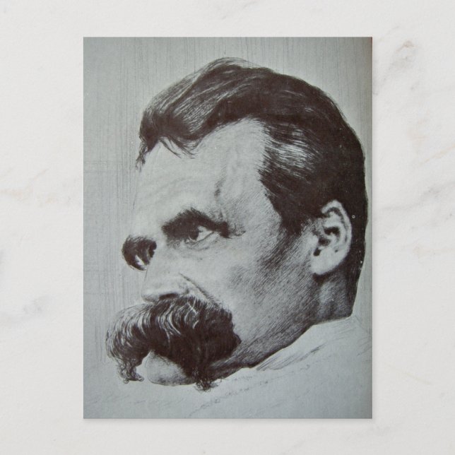 Postal Friedrich Nietzsche (Anverso)
