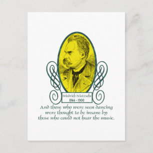 Postal Friedrich Nietzsche