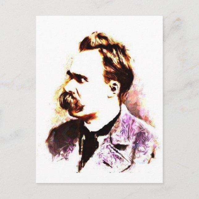 Postal Friedrich Nietzsche (Anverso)
