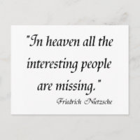 ¡Friedrich Nietzsche Cita en camisetas!