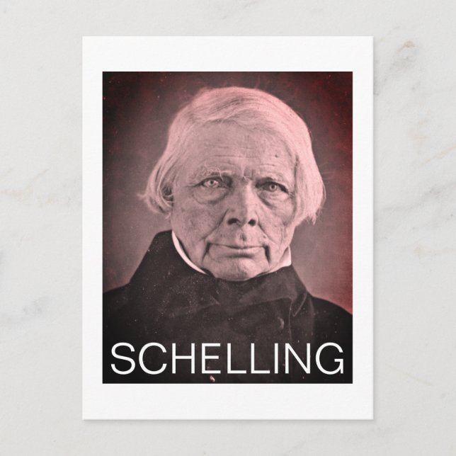 Postal Friedrich Wilhelm Joseph Schelling (Anverso)