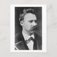 Friedrich Wilhelm Nietzsche (1844-1900) 1873 (b/w