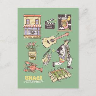 Postal FRIENDS™   Iconos de Dibujos Animados Gráficos