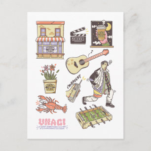 Postal FRIENDS™   Íconos Gráficos de Dibujos Animados